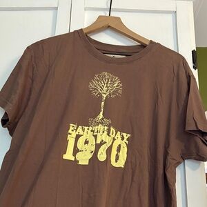 Brown Graphic T-Shirt